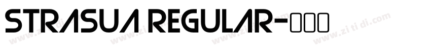 Strasua Regular字体转换 Strasua Regular字体转换